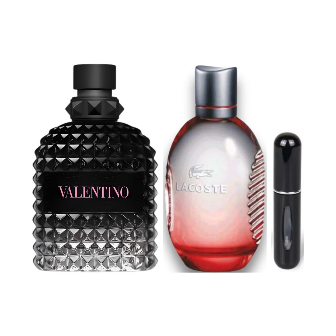 VALENTINOBORNINROMA+LACOSTE+PERFUMERO